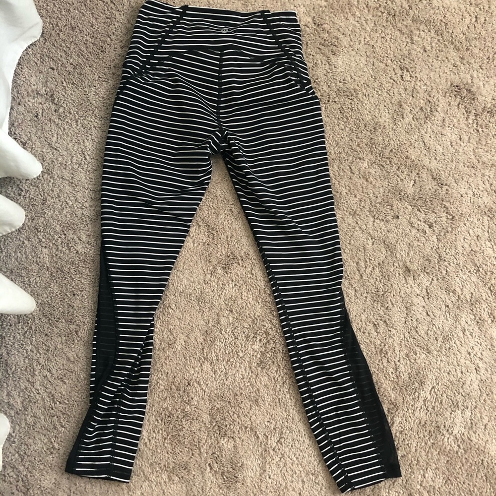 Lululemon Train Times Pant 25” Striped